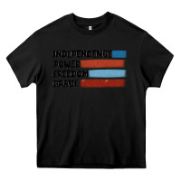 Black indepence power freedom brave Heavy Core Tee - MaliasSmallBusiness