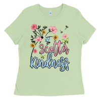 Matcha scatter kindness Ladies Tee - MaliasSmallBusiness