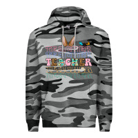 Slate Camo Easter bunny Teacher Premium Hoodie - OliviaCreatesArt