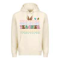 Tofu Easter bunny Teacher Premium Hoodie - OliviaCreatesArt