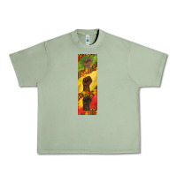 Oil Green juneteenth pen wrap Urban Heavy Tee - BarkalooDesign
