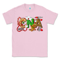 Bubblegum Pink Christmas CNA Certified Nursing Assistant Classic Tee - LillyAllenDesigns