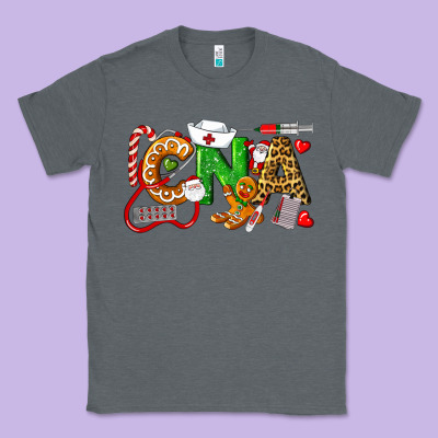 Christmas Cna Certified Nursing Assistant Classic Tee Designed By Lillyallendesigns