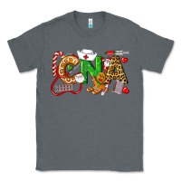 Charcoal Heather Christmas CNA Certified Nursing Assistant Classic Tee - LillyAllenDesigns