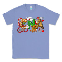Colony Blue Christmas CNA Certified Nursing Assistant Classic Tee - LillyAllenDesigns