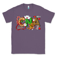 Lavender Christmas CNA Certified Nursing Assistant Classic Tee - LillyAllenDesigns