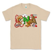 Mushroom Christmas CNA Certified Nursing Assistant Classic Tee - LillyAllenDesigns