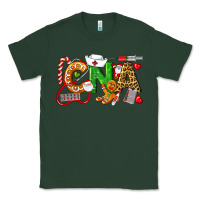 Sports Green Christmas CNA Certified Nursing Assistant Classic Tee - LillyAllenDesigns