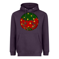 Plum christmas Heavyweight Hoodie - BundleAndBundleShop