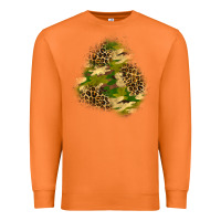 Carrot camouflage and leopard patch  3 Premium Sweatshirt - BundleAndBundleShop