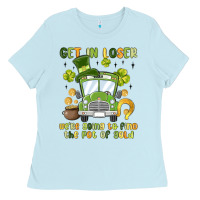 Baby Blue get in loser we re going to find the pot of gold Ladies Tee - MaliasSmallBusiness