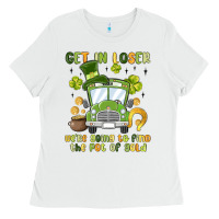 White get in loser we re going to find the pot of gold Ladies Tee - MaliasSmallBusiness