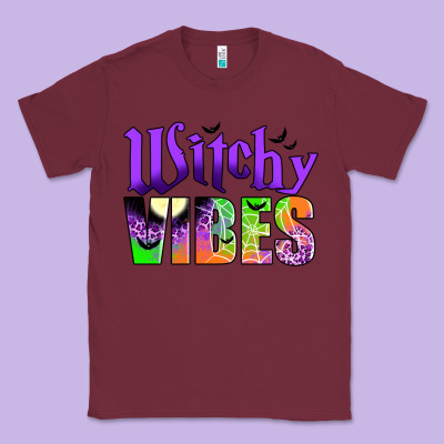 Witchy Vibes Classic Tee Designed By Jahusdesignshop