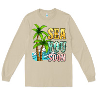 Mushroom Sea you soon Long Sleeve Tee - NancyCooperArtShop