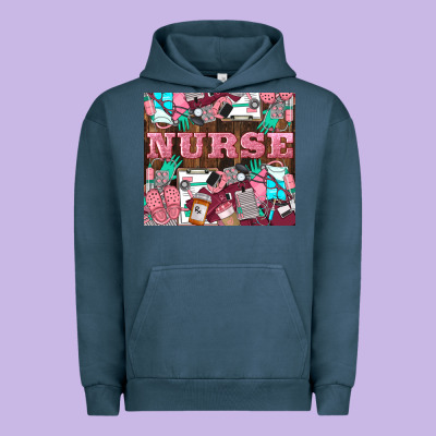 Nurse Urban Hoodie Designed By Lillyallendesigns