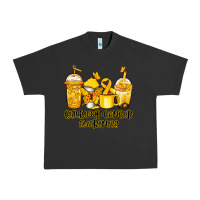 Pigment Black childhood cancer awareness coffee Urban Heavy Tee - Jasminsmagicworld