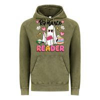 Vintage Olive romance reader Vintage Hoodie - Artiststas