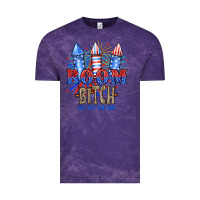 Cloud Purple Boom Bıtch Get Out The Way Vintage Tee - JahusDesignShop