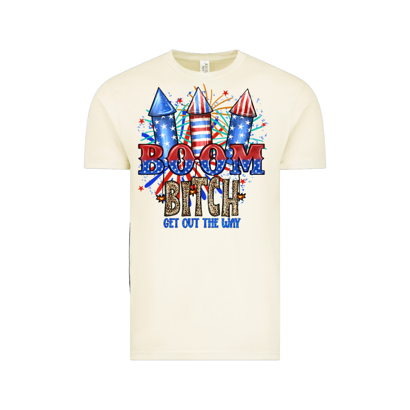 Boom Bıtch Get Out The Way Vintage Tee by JahusDesignShop | Teevron