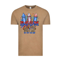 Vintage Coffee Boom Bıtch Get Out The Way Vintage Tee - JahusDesignShop