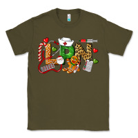 Army Green Christmas lpn certified nursing assistant Classic Tee - LillyAllenDesigns