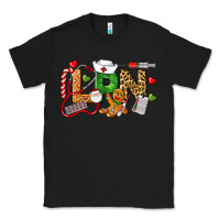 Black Christmas lpn certified nursing assistant Classic Tee - LillyAllenDesigns