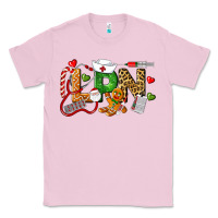 Bubblegum Pink Christmas lpn certified nursing assistant Classic Tee - LillyAllenDesigns