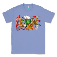 Colony Blue Christmas lpn certified nursing assistant Classic Tee - LillyAllenDesigns