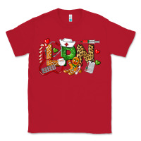Red Christmas lpn certified nursing assistant Classic Tee - LillyAllenDesigns