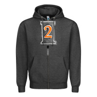 Charcoal Heather marker 2 chain fa element Zipper Hoodie - FaDigitalArtStudio