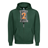 Sports Green marker 2 chain fa element Zipper Hoodie - FaDigitalArtStudio
