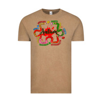 Vintage Coffee autism teacher pencil Vintage Tee - Artiststas