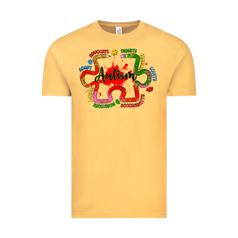 Autism Teacher Pencil Vintage Tee by Artiststas | Teevron