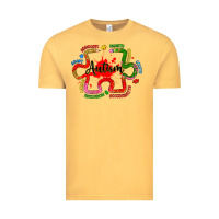 Vintage Mustard autism teacher pencil Vintage Tee - Artiststas