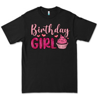 Black birthday girl cupcake Premium Tee - MaliasSmallBusiness