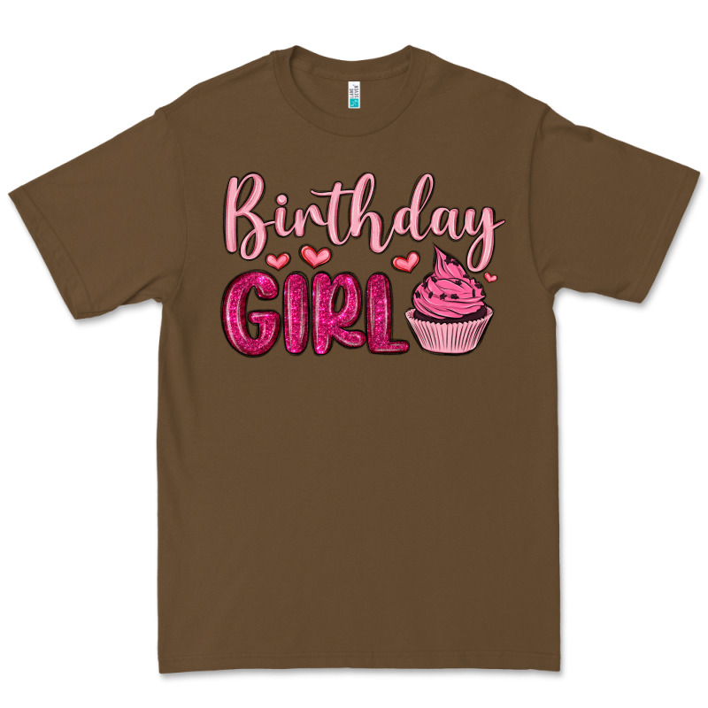 Birthday Girl Cupcake Premium Tee by MaliasSmallBusiness | Teevron