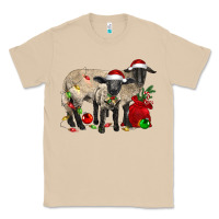 Mushroom Christmas Suffolk Sheep And Baby Suffolk Sheep Classic Tee - LillyAllenDesigns