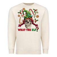 Sandshell what the elf skull Premium Sweatshirt - FaDigitalArtStudio