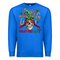 True Royal what the elf skull Premium Sweatshirt - FaDigitalArtStudio