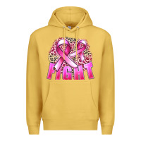 Antique Gold fight cancer Premium Hoodie - FaDigitalArtStudio