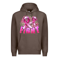 Coffee fight cancer Premium Hoodie - FaDigitalArtStudio