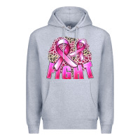 Heather Grey fight cancer Premium Hoodie - FaDigitalArtStudio