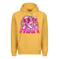 Mustard fight cancer Premium Hoodie - FaDigitalArtStudio