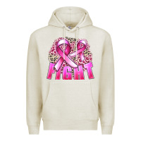 Oatmeal Heather fight cancer Premium Hoodie - FaDigitalArtStudio