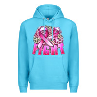 Ocean Blue fight cancer Premium Hoodie - FaDigitalArtStudio