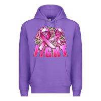 Purple fight cancer Premium Hoodie - FaDigitalArtStudio