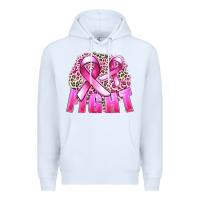 White fight cancer Premium Hoodie - FaDigitalArtStudio