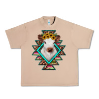 Burro heifer cowhide aztec Urban Heavy Tee - JahusDesignShop