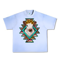 Grape Ice heifer cowhide aztec Urban Heavy Tee - JahusDesignShop
