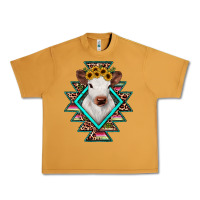 Peanut Butter heifer cowhide aztec Urban Heavy Tee - JahusDesignShop